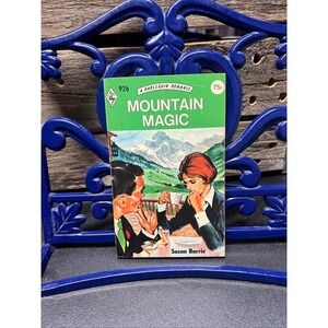 Mountain Magic, by Susan Barrie, Vintage Harlequin Romance #926‎ 1975